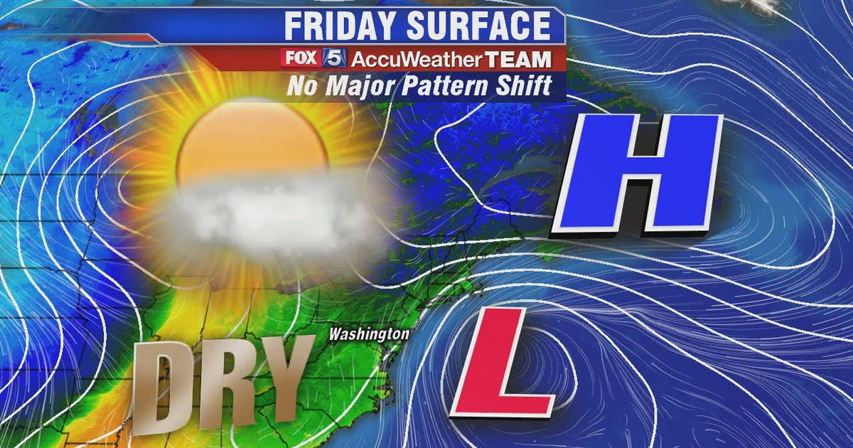 Pleasant fall Friday with sun and temperatures in the mid-70s | FOX 5 DC
