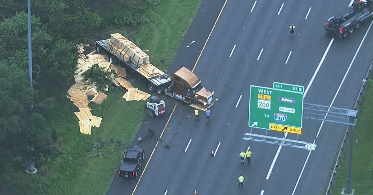 Tractor trailer crash causes delays on Interstate 95 in Prince George's ...