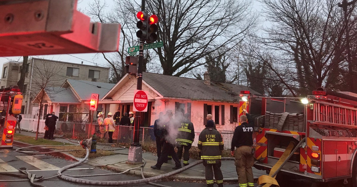 'Death investigation' underway as 2 people found dead in DC house fire ...