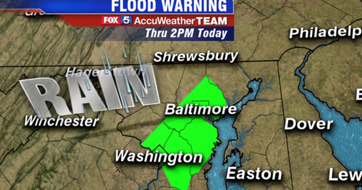 LIVE UPDATES: Rain, higher temps cause flooding concerns | FOX 5 DC