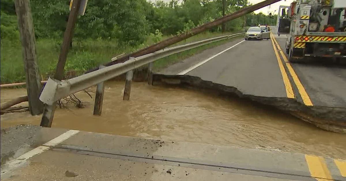 Heavy weekend rain leaves behind flooded roadways, downed trees | FOX 5 DC