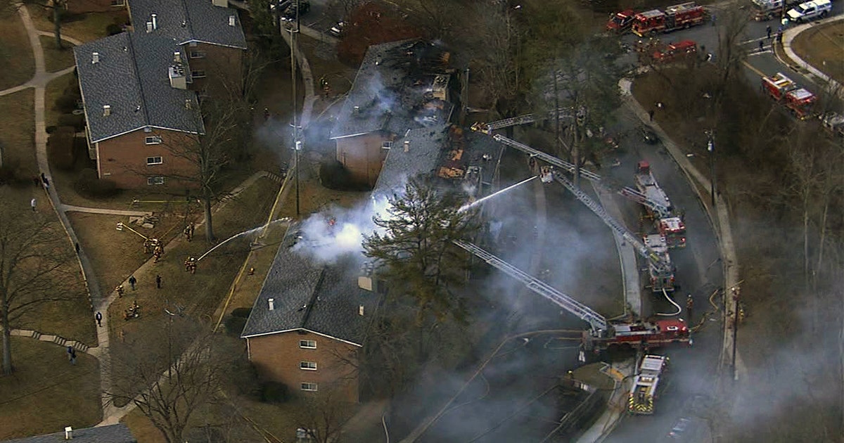 Fire rips through 3-story apartment building in Rockville | FOX 5 DC
