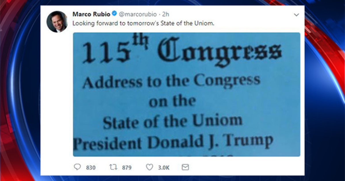 Tickets to State of the Union printed with typo | FOX 5 DC