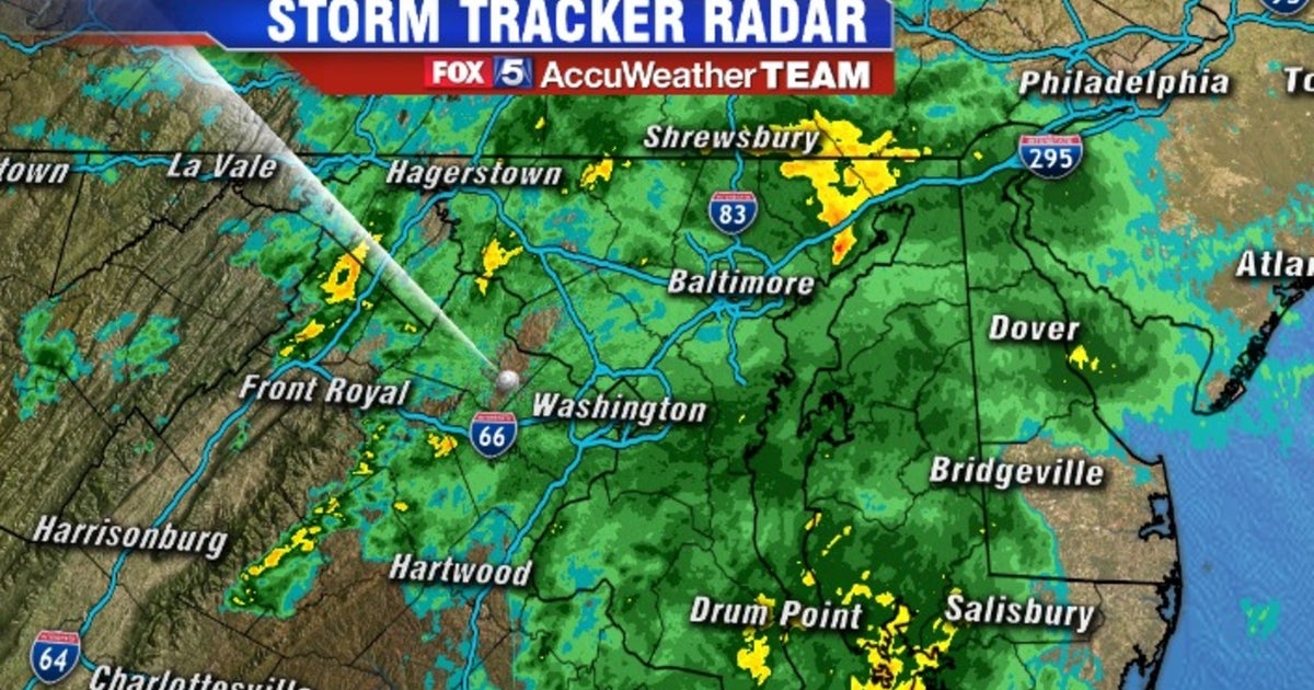 Showers continue throughout the day; sun and clouds tomorrow | FOX 5 DC