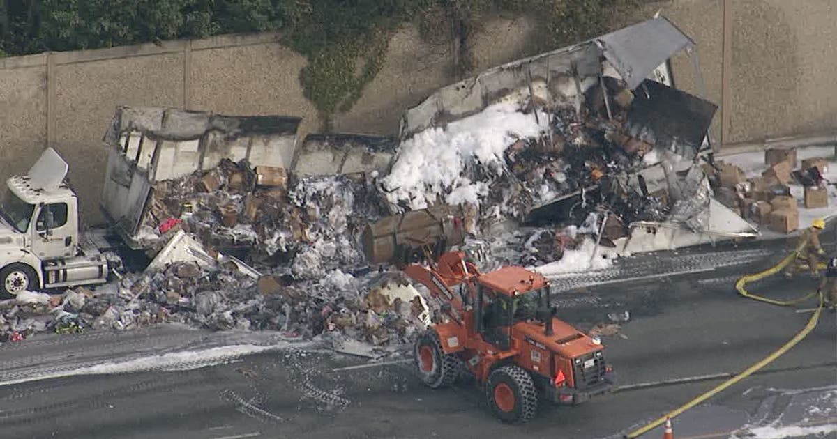 Tractor trailer fire causes major delays on southbound Interstate 95 ...