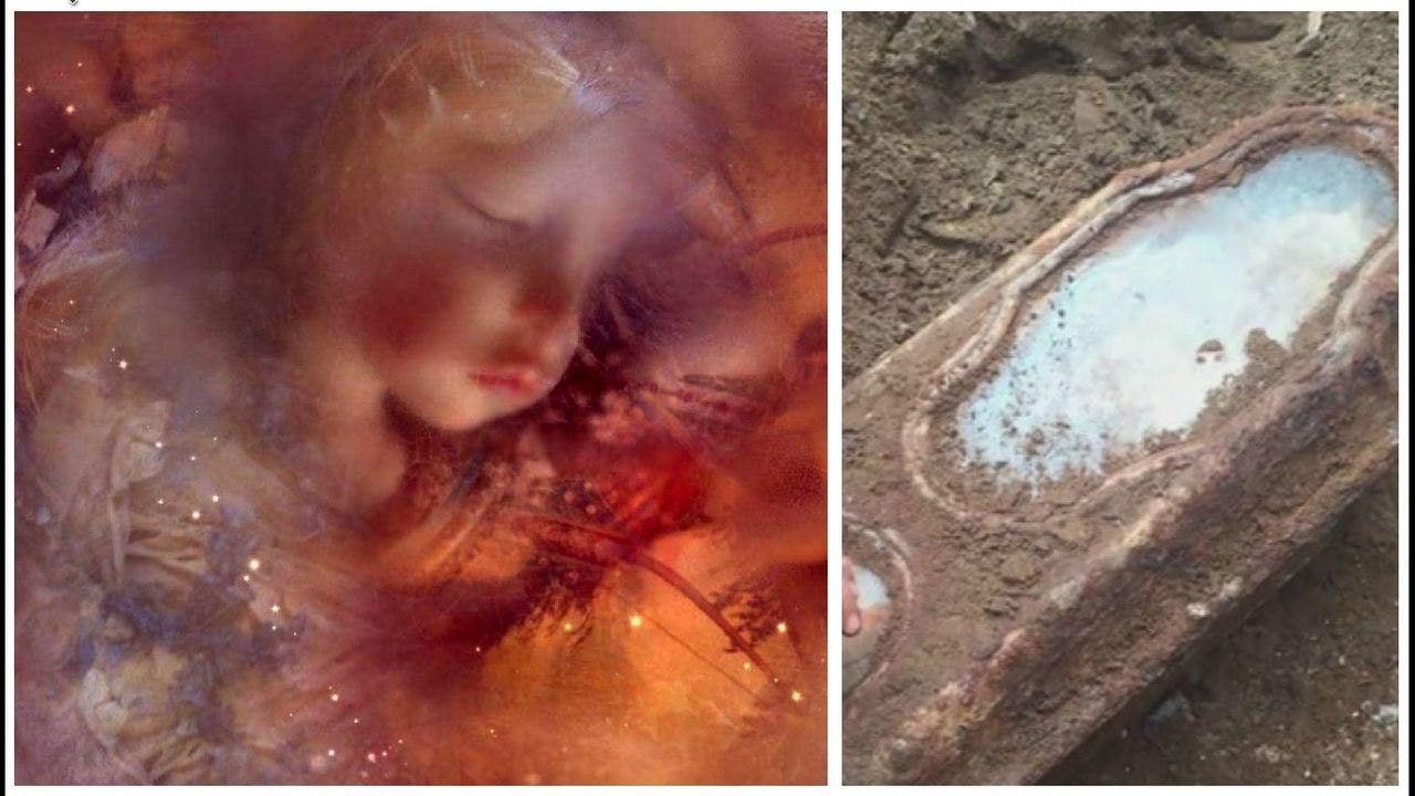 Preserved child found in glass coffin under SF home to be buried under