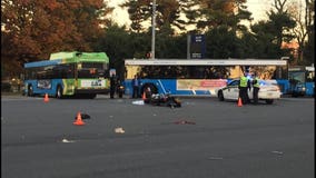 Motorcyclist killed in accident involving bus on Rockville Pike in Bethesda
