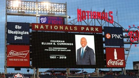 Nationals honor late Maryland Congressman Elijah Cummings