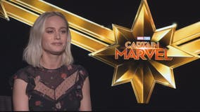 Brie Larson stars in Captain Marvel