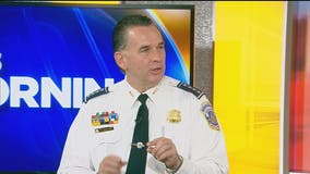 DC Police Chief Newsham, Houston chief of police place bet on World Series