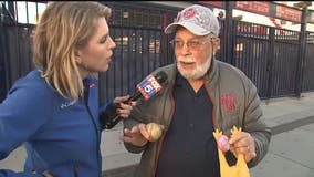 'Rubber Chicken Man' Hugh Kaufman's dream for a Washington Nationals World Series trip comes true