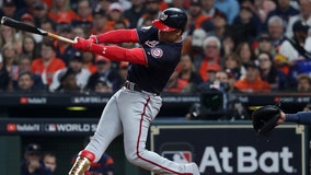 Nationals finally get on the field, rally to beat Braves 6-5