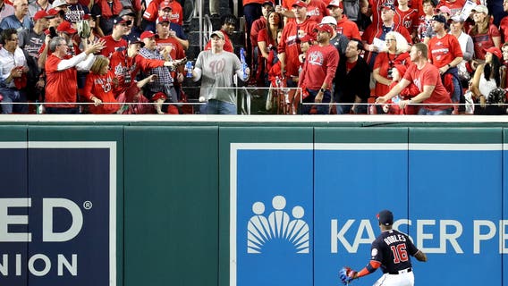 Nationals fan who double-fisted beers in World Series honored with Bud Light commercial during Game 6