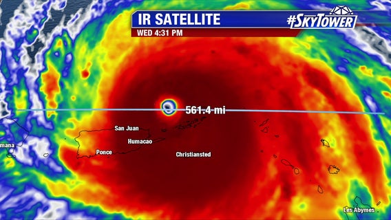 Not much in Irma's way as 'beast' hurricane barrels towards Florida