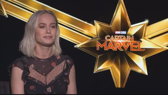 Brie Larson stars in Captain Marvel