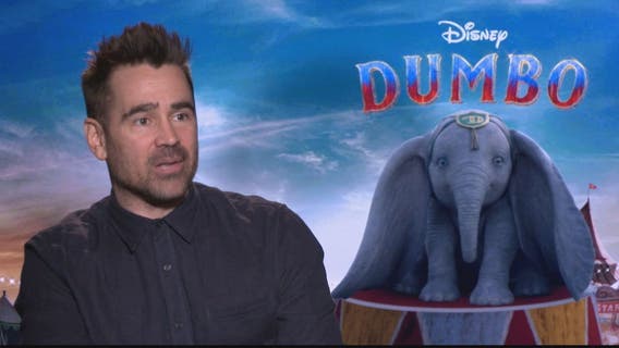 Colin Farrell stars in Dumbo