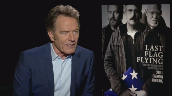 'Last Flag Flying' stars Bryan Cranston and Laurence Fishbourne