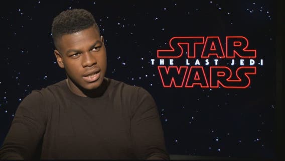 John Boyega stars in 'Star Wars: The Last Jedi'