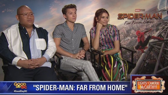 Tom Holland, Zendaya and Jacob Batalon discuss 'Spider-Man: Far From Home' with Kevin McCarthy