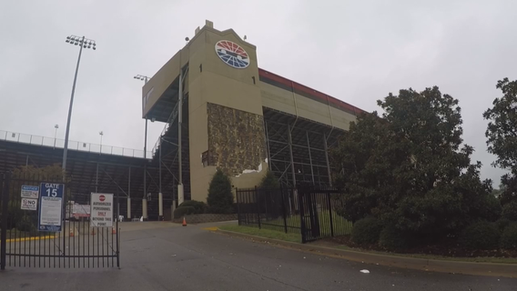 Atlanta Motor Speedway damaged by Irma
