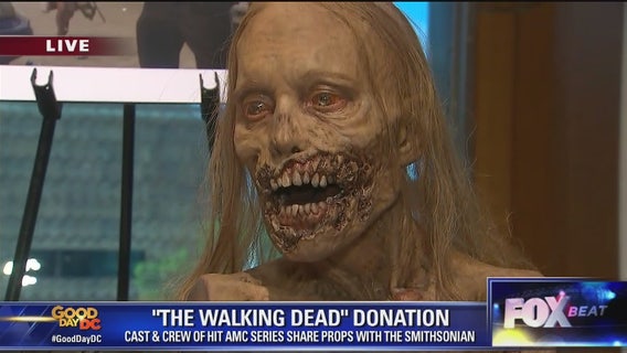 'Walking Dead' cast, crew share props with Smithsonian