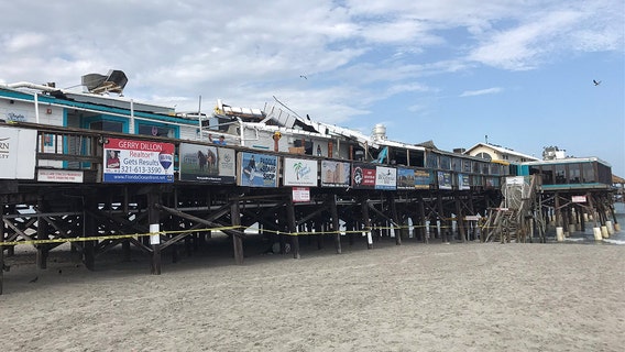 Cocoa Beach Pier prepares for Hurricane Irma