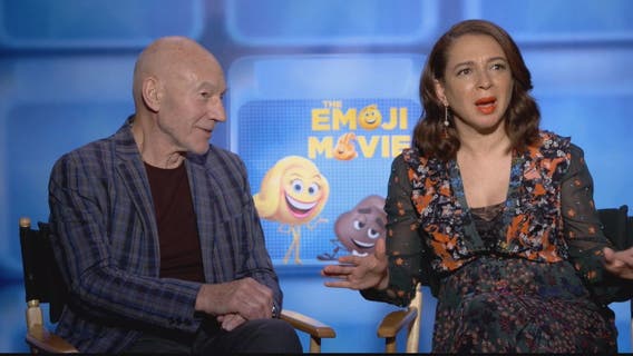 'The Emoji Movie' stars Maya Rudolph, Jake T. Austin