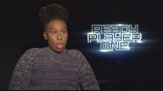 Lena Waithe, Ben Mendelsohn and stars of 'Ready Player One'