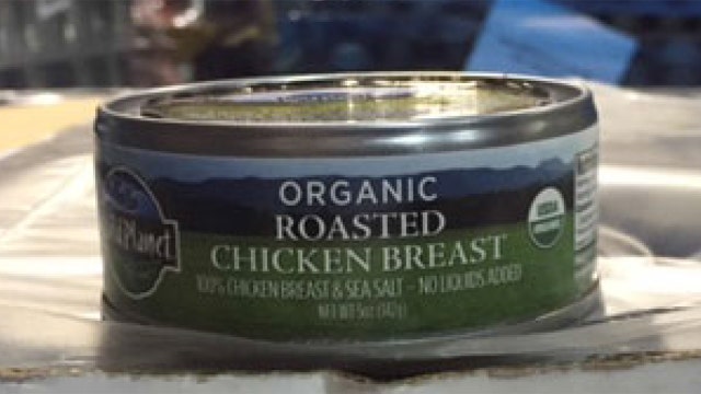 RECALL: Canned chicken could have foreign material