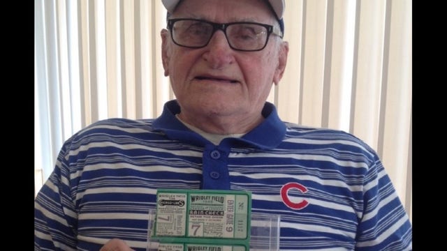 Man who went to 1945 World Series hopes to get tickets to see Cubs play again this year