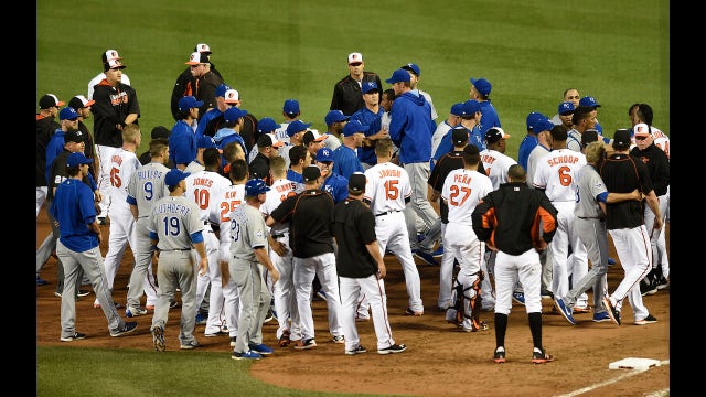 Orioles' Machado suspended 4 games, Royals' Ventura gets 9 games for brawl