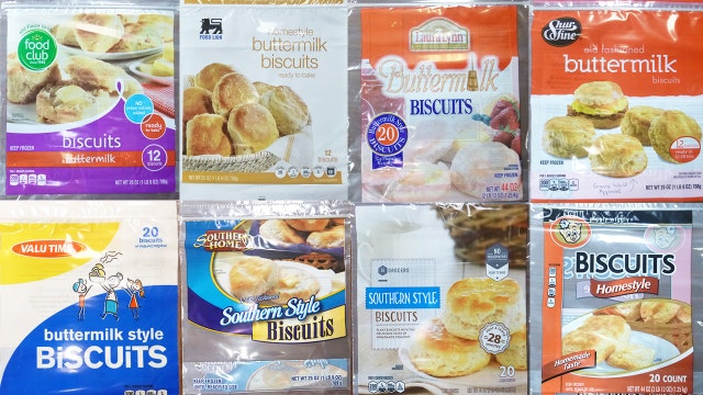 Frozen biscuit recall affects 12 states, different brands