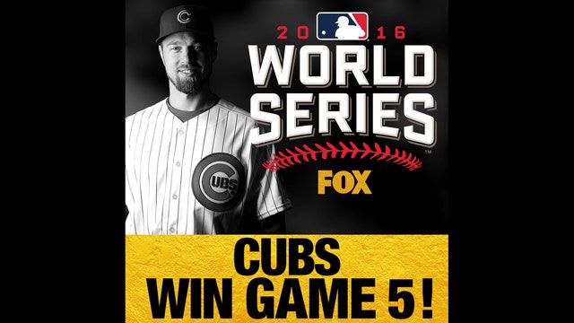 Cubs stop Indians, cut World Series deficit to 3-2
