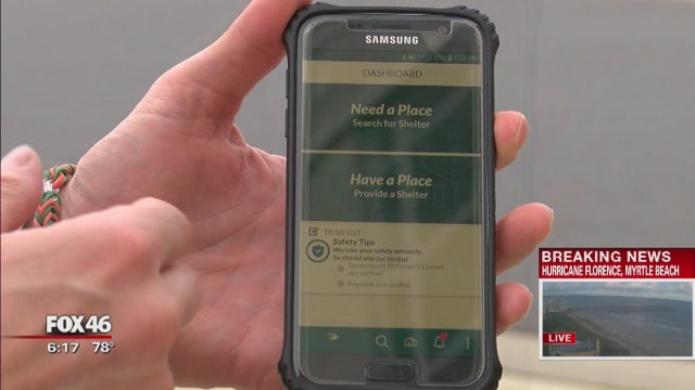 New app helps evacuees find places to stay