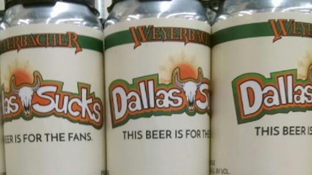 Pennsylvania brewery creates ‘Dallas Sucks' beer