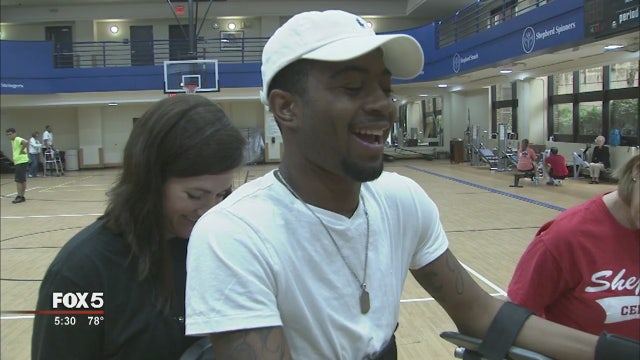WATCH: Devon Gales, paralyzed during 2015 UGA game, walking again