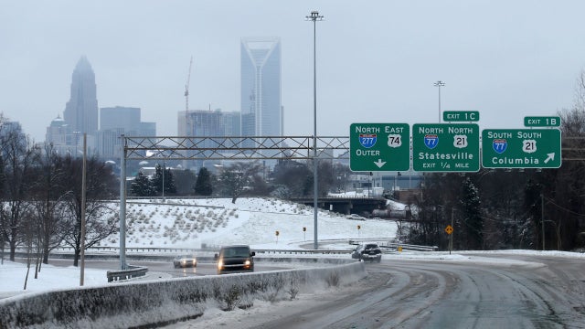 Winter storm slams South with heavy snow, power outages
