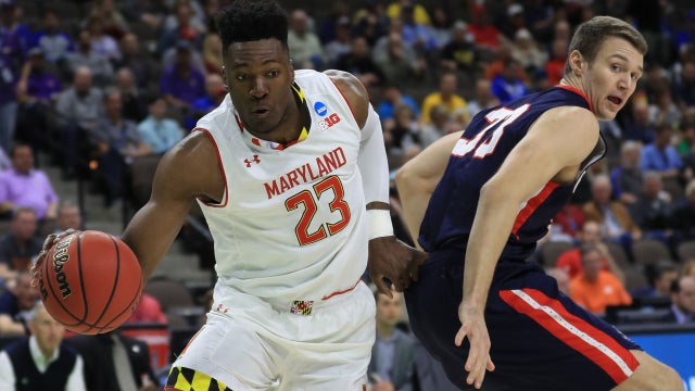 Big defensive stop allows Maryland to escape Belmont, 79-77
