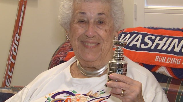 90-year-old Washington Capitals superfan 'guardedly optimistic' for Stanley Cup victory