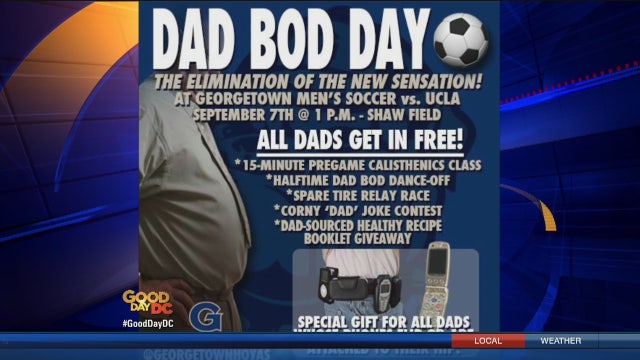 Georgetown soccer hosts 'Dad Bod Day'