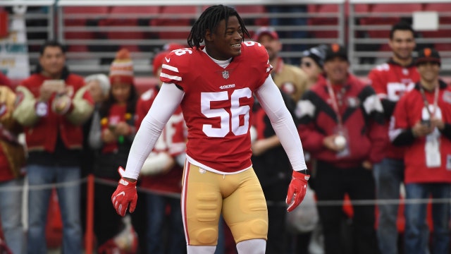 Redskins claim LB Reuben Foster off waivers from 49ers after domestic violence arrest