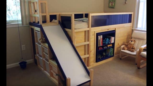 Creative dad "hacks" the system to create the "most awesome bed ever" for his son