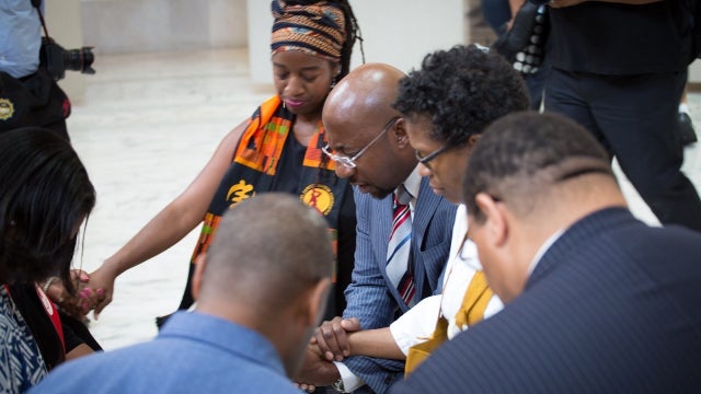 Atlanta senior pastor arrested at Capitol healthcare protest