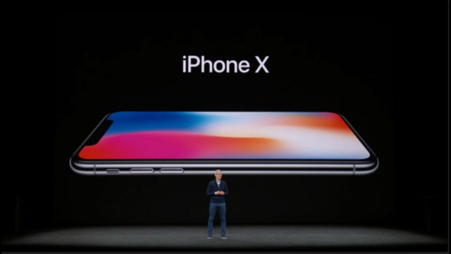 Apple unveils $999 iPhone X, loses 'home' button