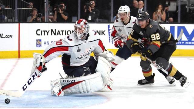 Washington Capitals lose to Golden Knights 6-4 in Game 1 of Stanley Cup in Las Vegas