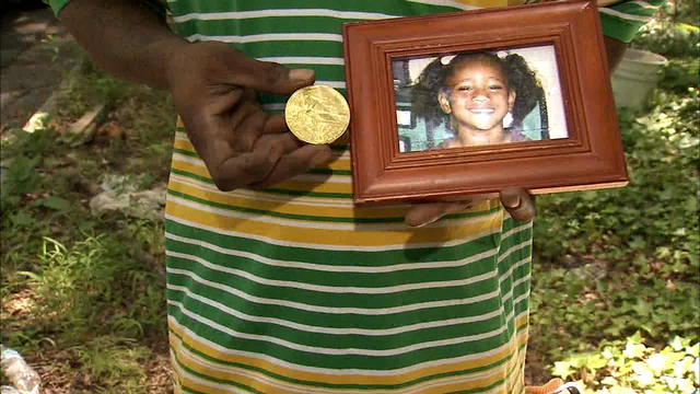 Atlanta girl finds stolen Olympic gold medal
