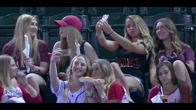 Sorority famous for selfie session at baseball game rejects ticket offer