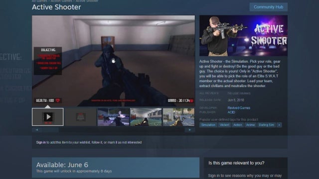 'Active Shooter' video game angers parents