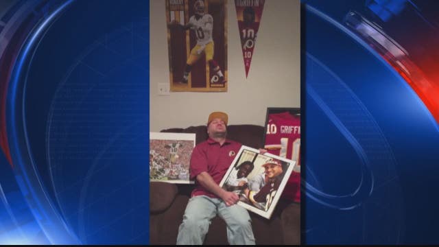 RGIII fan gets emotional in viral video after quarterback is released by Redskins
