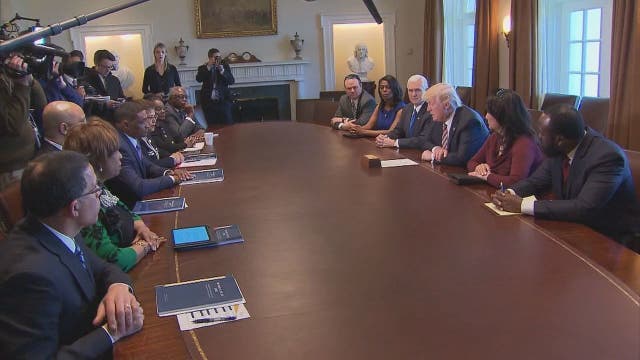 Black lawmakers say they had candid conversation with Trump